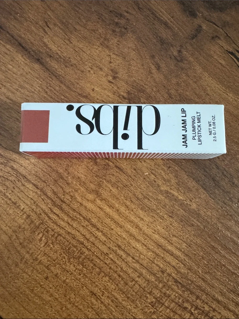 Dibs Jam Jam Lip Plumping Lipstick Melt in Rhubarb 🥧 Brand New in the Box